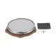 thumbnail image 1 of Alfombrilla de práctica de batería silenciosa de 13 pulgadas con base de madera Llave en forma de T Instrumentos musicales, 1 of 10