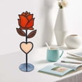 thumbnail image 5 of YiBai Valentine's Day Love Rose Decoration Home Decoration Garden Decoration Iron Metal Insert, C, 5 of 6