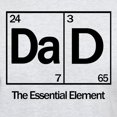thumbnail image 3 of CafePress - Dad: The Essential Element T Shirt - Men's Classic Graphic T-Shirt, 3 of 4