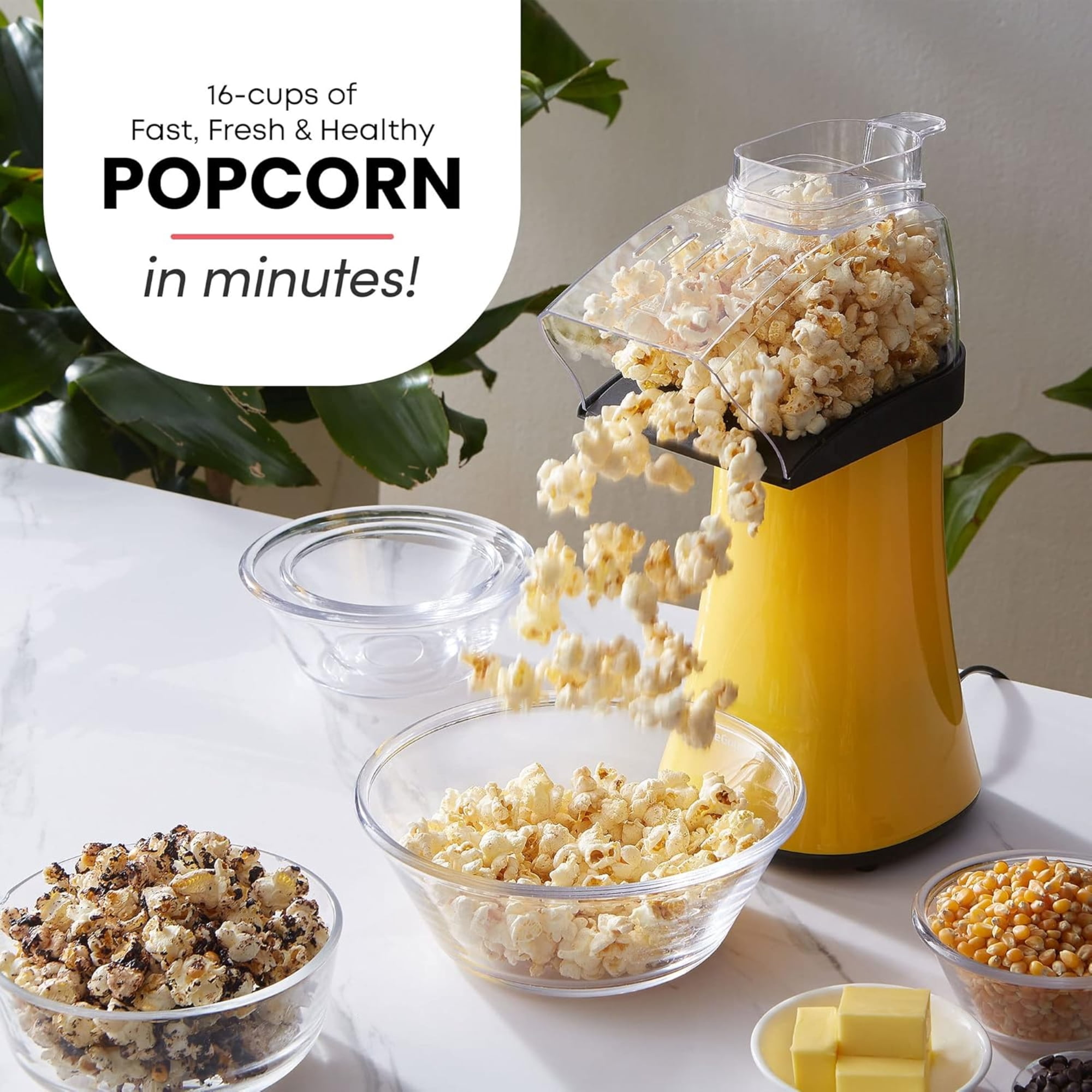 ELITE EPM9527 FAST HOT AIR POPCORN POPPER