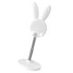 thumbnail image 1 of Injueey Cute Bunny Phone Holder Desktop Cell Phone Stand Altura Ángulo Ajustable Rabbit Holder para 13 12 para Teléfono y Comunicación Blanco, 1 of 6