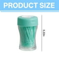 thumbnail image 4 of ACDANC 200Pcs Tooth Picks Flossers,No Harm to Gums Tooth Floss Picks,Deep Cleaning Toothpicks Floss Picks,Green, 4 of 5