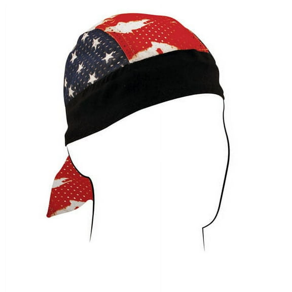 Zan Headgear Vented Sport Flydanna Sport Patriot (OSFM, Red Sport Patriot)
