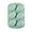 E-Green egg, variant on Easter Silicone Mold 7.7x5 Inch,Multi-Design Egg Bunny Carrot Chocolate Mold,Food Grade Silicone Baking Pan for Candy Cake Pop Fondant Jelly Soap Making,Easter Party Supplies
