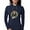 Navy, variant on CafePress - Mona Lisa Dog Long Sleeve T Shirt - Womens Hooded Shirt