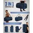 thumbnail image 7 of Gonex 90L Travel Duffel Bag for Men, 3 in 1 Extra Large Gym Bag Backpack with Shoes Compartment for Weekender Sports Workout, 7 of 7