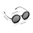 thumbnail image 6 of tasrioml Round Polarized Glasses with ND Filter Lenses 1-9 Gears Adjustable Tint Sunglasses UV Protection Men Beach Fishing Driving Cycling Glasses Eyewear, 6 of 8