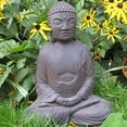 thumbnail image 2 of Meditating Buddha Garden Statue 14?H, 2 of 3