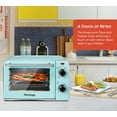 Americana by Elite Collection Retro 12.7L, 4slice Toaster Oven
