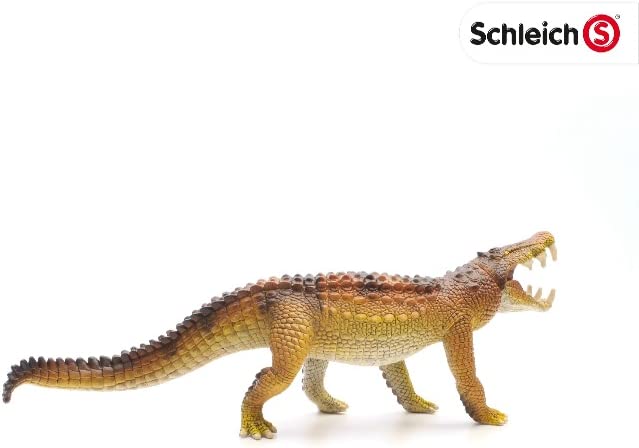 Schleich Dinosaurs - Large Dinosaur Toys for Boys and Girls- Realistic Kaprosuchus Toy with Movable Jaw- Ages 4+