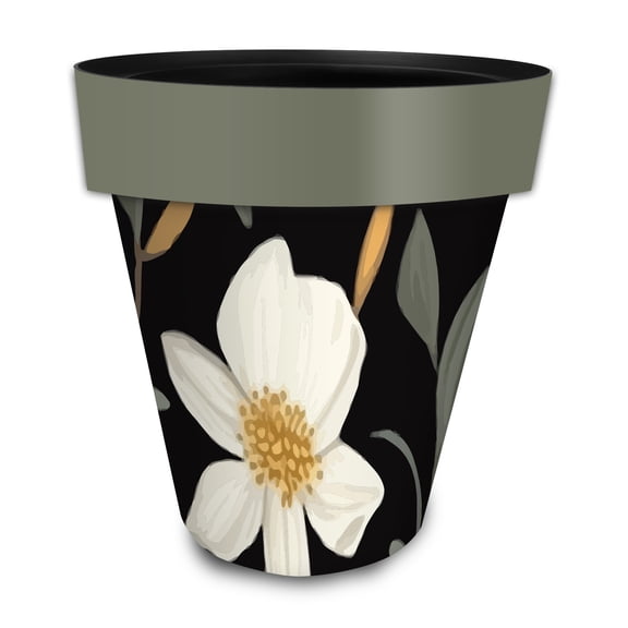 Briarwood Lane Everyday Planter 14" x 15" x 15" Elegant Flowers Large Planter
