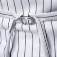 thumbnail image 5 of Men's Double Breasted Lapel Striped Suit Vests Casual Business Dress Vests Slim Fit Waistcoatfor Wedding Groom Dating White, 5 of 8