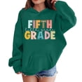 thumbnail image 2 of Kids Cartoon Print Hoodie Long Sleeve Pocket Fleece Pullover For Boys Girls, 2 of 5