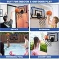 thumbnail image 6 of Indoor Basketball Hoop for Kids, Over The Door Basketball Hoops, Mini Hoop with Scoreboard & 3 Balls, Basketball Toys Gifts for 5 6 7 8 9 10 11 12 Year Old Boys Girls Teens, 6 of 9