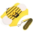 thumbnail image 3 of 1 conjunto de adorables correa para perros con correa resistente al desgaste Arnés decorativo del arnés del perro accesorio del gato, 3 of 5