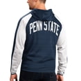 thumbnail image 2 of Men's G-III Sports by Carl Banks Navy Penn State Nittany Lions Neutral Zone Raglan Full-Zip Track Jacket Hoodie, 2 of 2