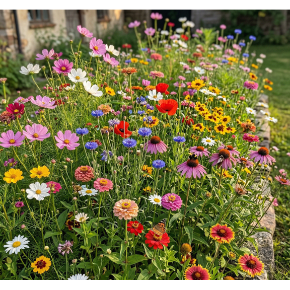 Landscaper's Pack EVERYTHING MIX 5000 Seeds - Mother Nature's Seeds - Wildflower Seeds - Flower Seeds for Planting - Non-GMO