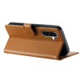 thumbnail image 5 of Wallet Leather Case For Samsung Galaxy A36 5G 6.7",with Card Holder,wristband, Shockproof Kickstand Embossed Cute Cats, Snap Phone Case,Brown,For Galaxy A36 (5G), 5 of 9