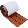 thumbnail image 2 of Boat Flooring Sheet EVA Foam Boat Decking Sheet Self-adhesive Marine Floor Carpet Faux Teak Marine Mat Non-Slip Foam Boat Floor Mat Rolls Sheet for RV Yacht Kayak Sea Deck 94.5x6.7inch, 2 of 10