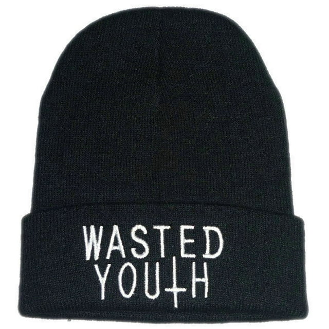Gorro de punto Wasteds Youths Anime Winter Beanie Slouch Hat
