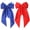 Red Royal-blue, variant on 6pcs Satin Big Hair Bow Clips for Women,French Hair Bows Long Tail for Girls Bow Hair Barrette Party Hair Accessories for Women,Burgundy Navy Green