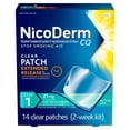 thumbnail image 3 of (2 pack) Nicoderm CQ Step 1 Extended Release Nicotine Patches to Stop Smoking, 21 Mg, 14 Count, 3 of 14