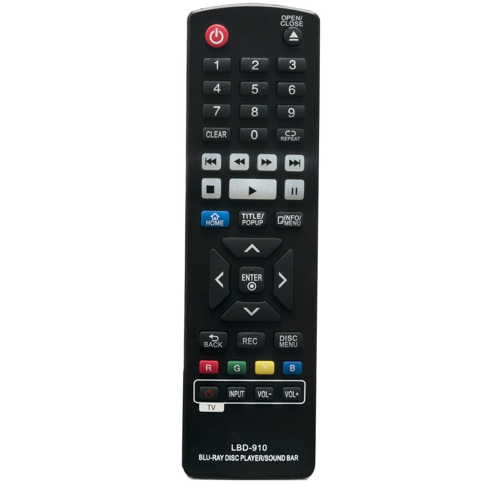 New LBD910 Replaced Remote Control fit for LG BluRay Player BP135