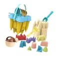 thumbnail image 2 of juguetes de arena de playa,Molde de castillo de arena para niños Construcción de castillos de arena,Sand Beach Toys Juguete de regalo para niños de 1 a 9 años,Juego de juguetes para arena, 2 of 9