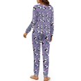 thumbnail image 3 of SCRAWLGOD Cute Panda Pjs Women Pajama Long Sleeve Pants and Top Set of 2 Piece Sleepwear Size M Crewneck Womens Pajamas Trendy Breathable Woman Nightwear, 3 of 7