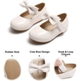 thumbnail image 4 of Toddler Flower Girl Dress Shoes - Girl Ballet Flats Party School Shoes Wedding, 4 of 6