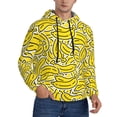 thumbnail image 2 of Cauagu Banana A for Men's Pullover Hooded Sweatshirt Athletic Casual Hoodie Aautumn Hoodie Sweatshirt for Men Pullover Casual Hooded Sweatshirt-X-Large, 2 of 7