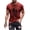 Red, variant on American Flag Patriotic T-Shirt for Men Independence Day Summer Holiday Casual Short Sleeved Round Neck Tops Soft Going Out Workout Gym Tees