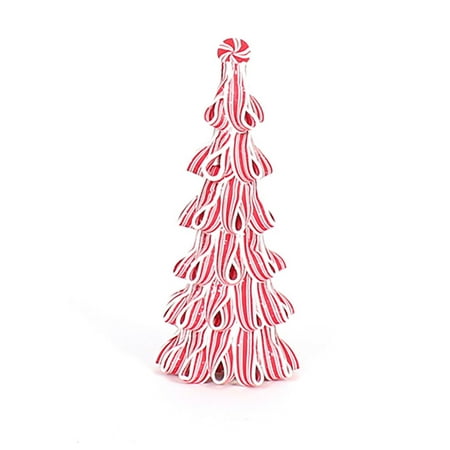 Tabletop Large Peppermint Christmas Tree Decor