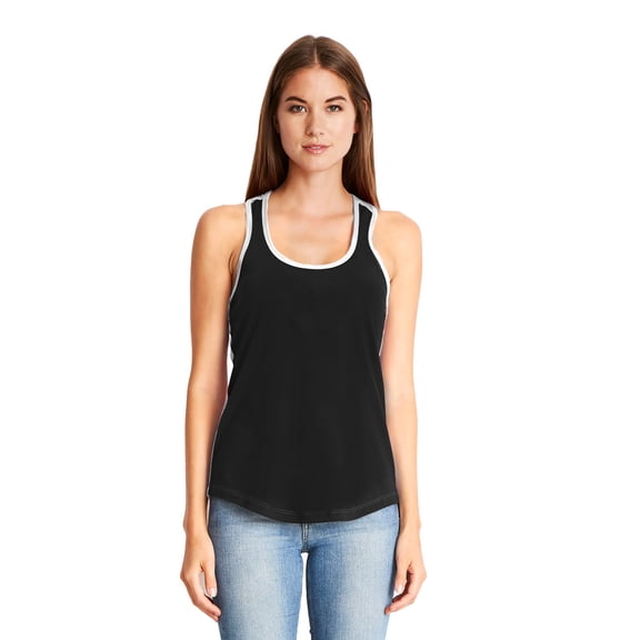 Womens Ideal Colorblock Racerback Tank