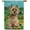 CairnTerrier-4, variant on Welcome Spring Summer Beagle House Flag Dog Flowers Butterflies Farm Village Home Decor Banner for Outside Double Side 28X40 Inch