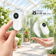 Rotation Mount Mini 1080p Mini Body Camera, Portable Thumb-Size POV Cam with 64GB Storage ...