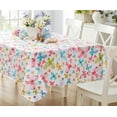 thumbnail image 6 of Newbridge Butterflies Are Free 60 x 102 inch Rectangle Vinyl Flannel Backed Party Dining Tablecloth, 6 of 7