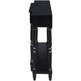thumbnail image 4 of Convenience Concepts Wyoming Black Console Table, 4 of 6