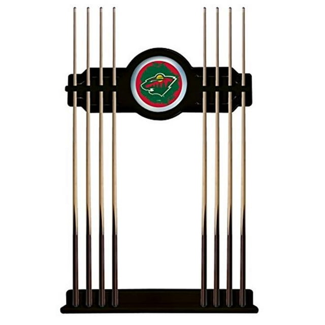 Holland Bar Stool CueBKMinWld Minnesota Wild Cue Rack - Black