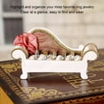 thumbnail image 3 of Rings Display Stand, Eco Friendly Light Weight Sofa Shape Ring Holder Lovely Compact Unique Design  For Store, 3 of 8