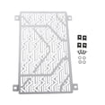 thumbnail image 1 of Cubierta Protectora de Acero Inoxidable para Rejilla de Radiador de Motocicleta Yotijar Z250 250400 2018 2019 Plata, 1 of 10