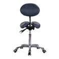 thumbnail image 1 of Master Massage Berkeley Ergonomic Split Seat Style Backrest Saddle Stool with Two Tilting option Royal Blue, 1 of 7