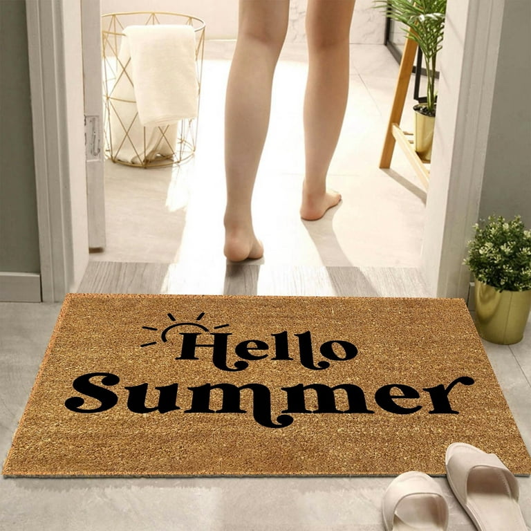 Hello Beautiful Doormat, Doormat Outdoor, Welcome Mat for Front