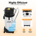thumbnail image 2 of 40L Carpet Cleaner Extractor Machine – 110V US Plug, 2.64Gal Clean Tank, 10.56Gal Waste Tank, 1000W, for Sofa Upholstery Rug Cleaning, Professional Grade, 2 of 14