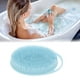 thumbnail image 2 of Cepillo de baño ovalado colgable único de 1 pieza color azul claro, 2 of 6