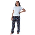 thumbnail image 2 of Supernatural TV Series Womens' Join The Hunt Anti-Possession Castiel Logos Lounge Pajama Pants, 2 of 7