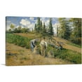 thumbnail image 1 of ARTCANVAS The Harvest Pontoise 1881 Canvas Art Print by Camille Pissarro - Size: 60" x 40" (1.50" Deep) (3-Piece), 1 of 9
