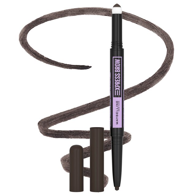 Maquillaje de cejas Maybelline Express Brow 2 en 1 negro marrón