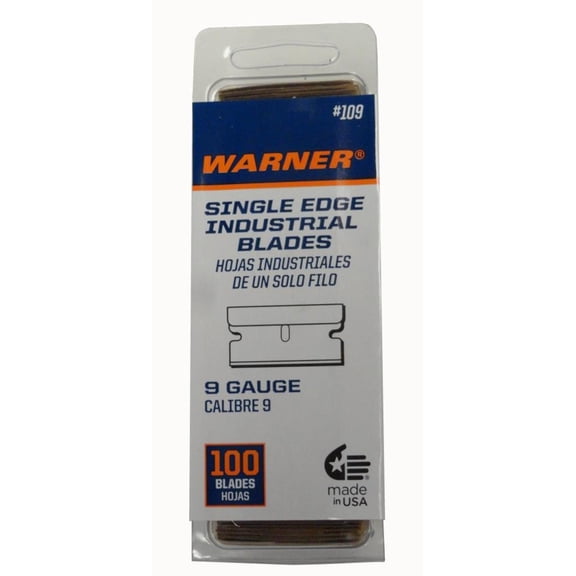 RAZOR BLADES .009 IN., 100 BULK