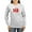 Ash Gray, variant on CafePress - Ninja Gnome Women's Long Sleeve T Shirt - Women's Long Sleeve Graphic Casual T-Shirt